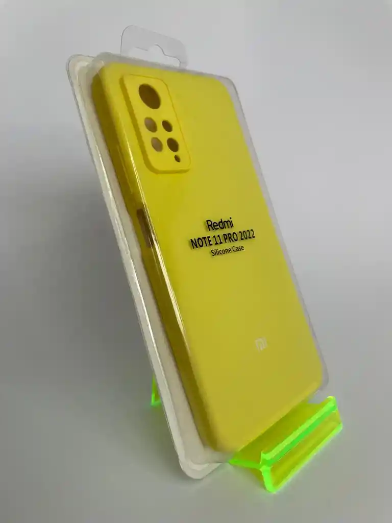 Silicon Case Xiaomi Redmi Note 11 Pro/amarillo