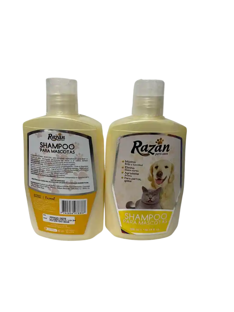 Shampoo Para Mascotas X 300 Ml