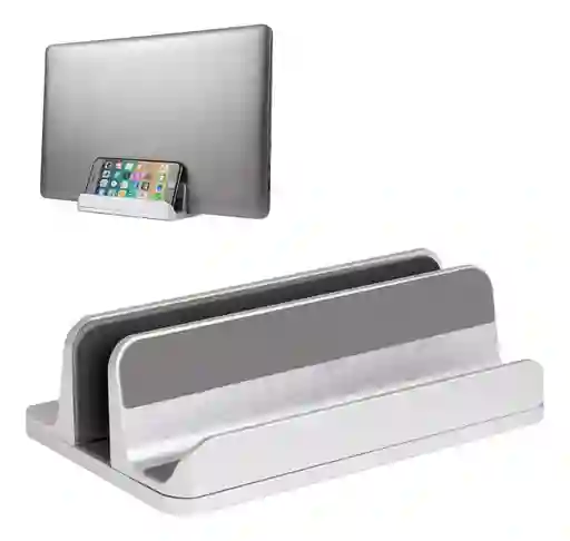 Soporte Base Vertical Aluminio Para Mac Macbook Notebook