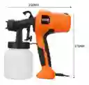 Pistola Para Pintar 400w Sprayer Pulverizador 32000rpm Color Naranja 110v