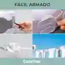 Tendedero Retractil Colgador Ropa Pared Casatua Doble Linea