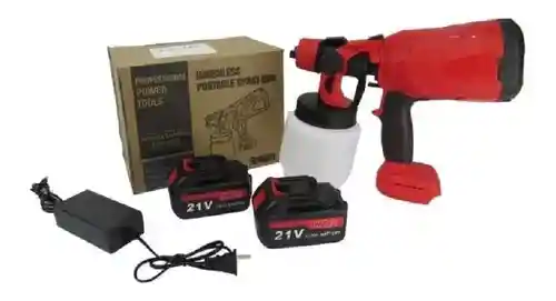 Pistola Pulverizadora Pintura Recargable Inalambrica
