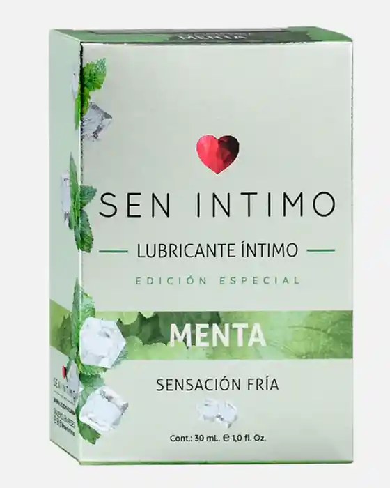 Lubricante Menta Fría Sen Íntimo 30ml