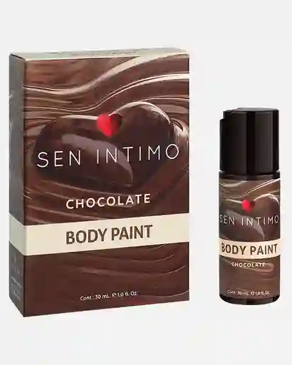 Pintura Corporal Body Paint Chocolate Sen Íntimo 30ml