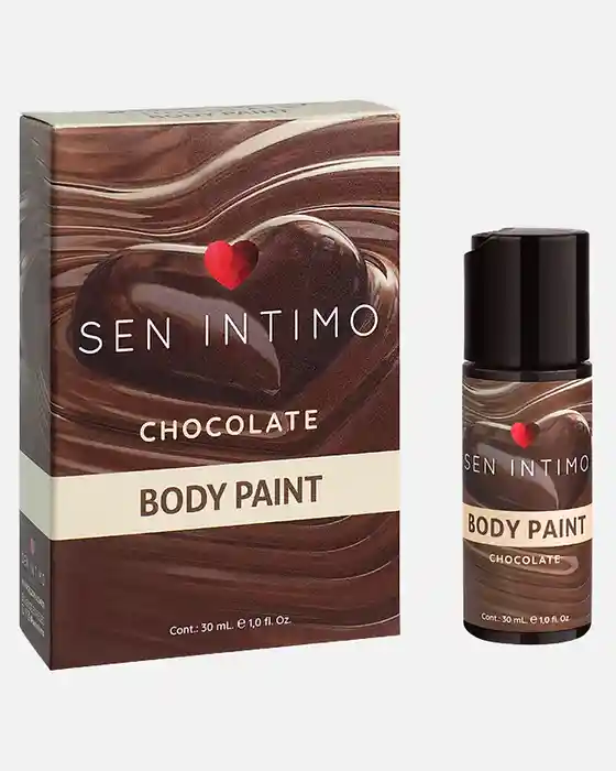 Pintura Corporal Body Paint Chocolate Sen Íntimo 30ml