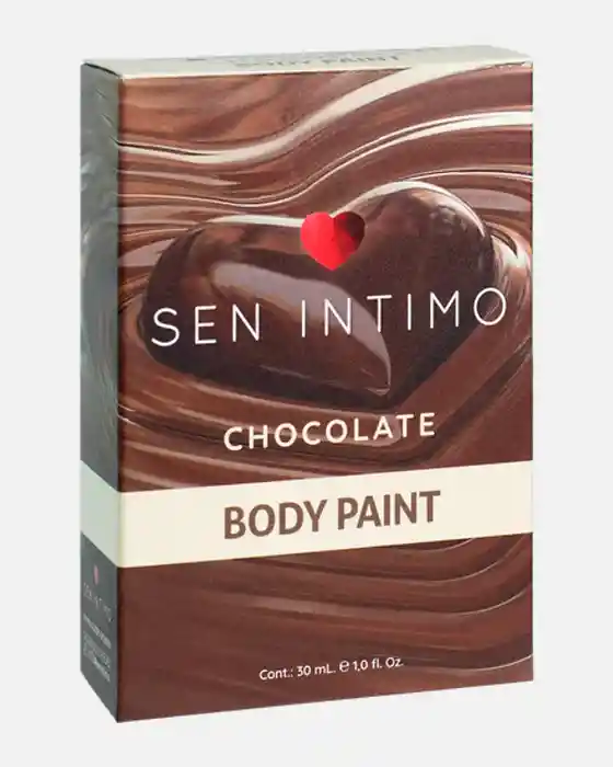 Pintura Corporal Body Paint Chocolate Sen Íntimo 30ml