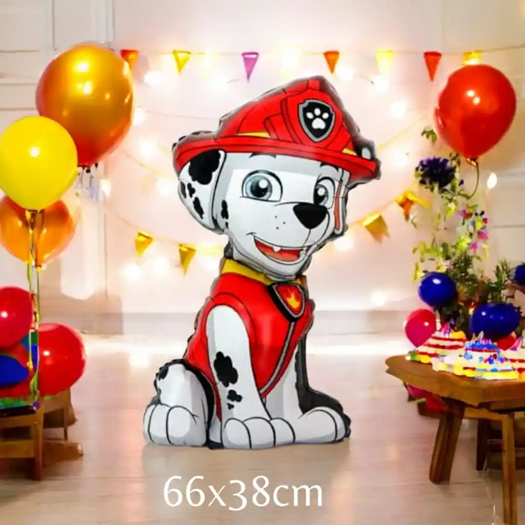 Globo Metalizado Marshall Paw Patrol X1 Unidad