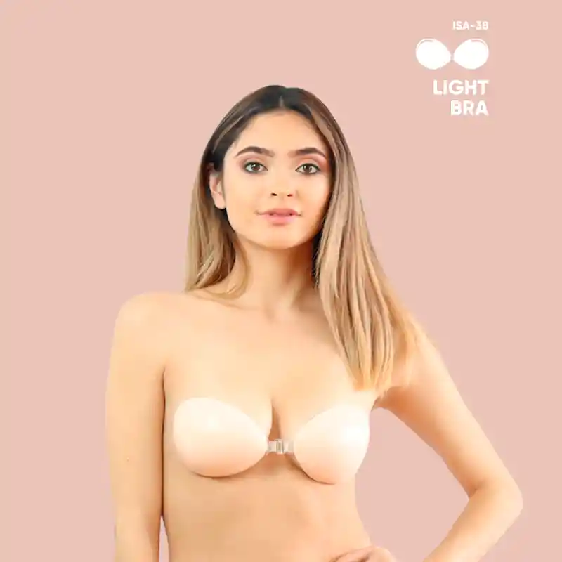 Brasier Invisible Adhesivo Ultra Liviano / Light Bra Nude C36