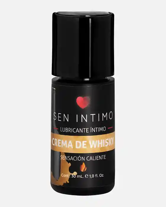 Lubricante Caliente Crema De Whisky Sen Íntimo 30ml