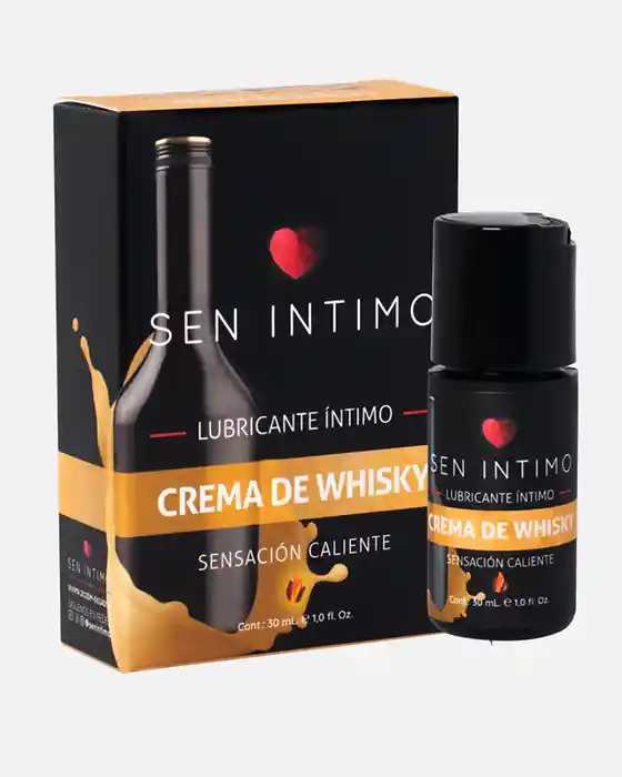 Lubricante Caliente Crema De Whisky Sen Íntimo 30ml