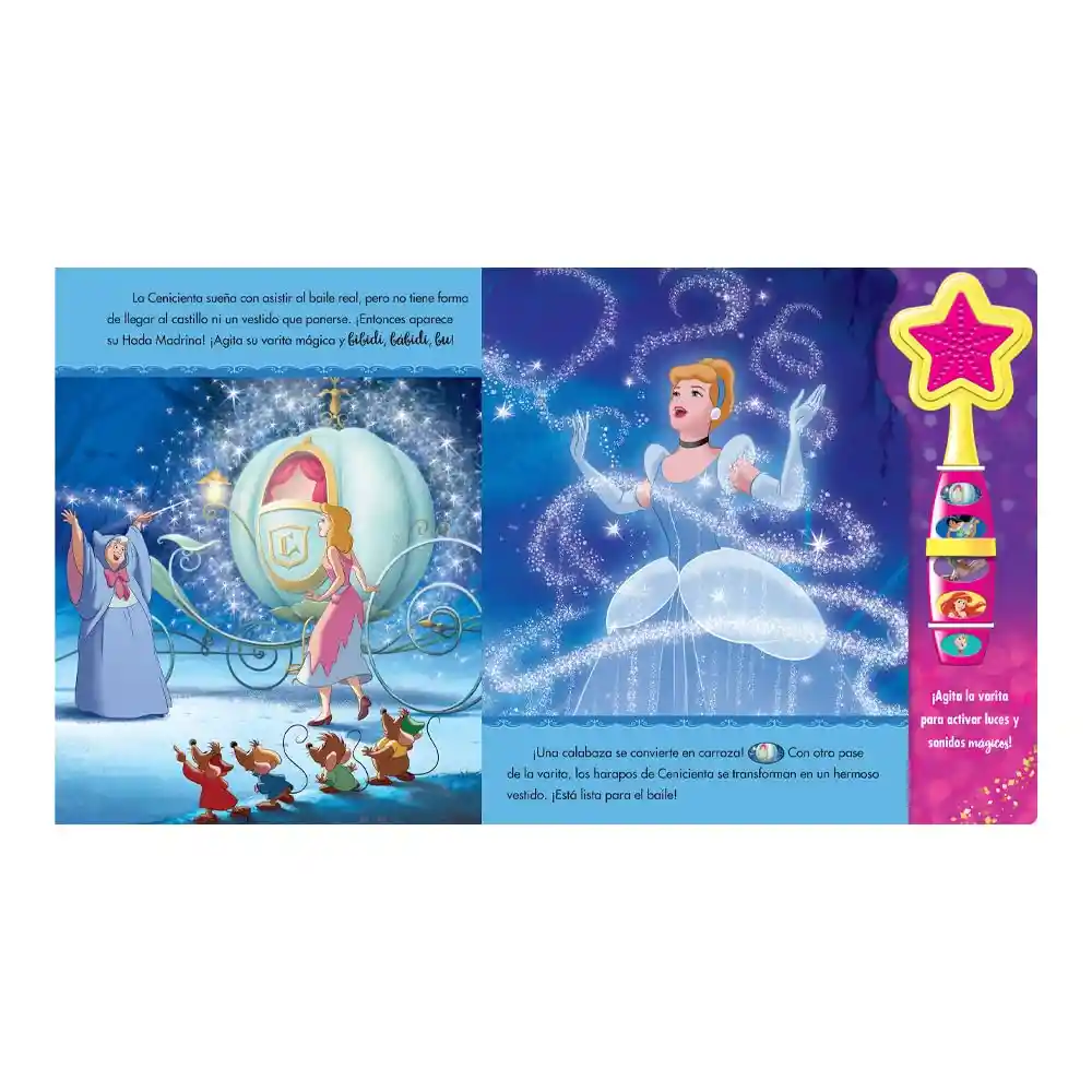 Libro Interactivo Momentos Mágicos Princesas Para Niñas