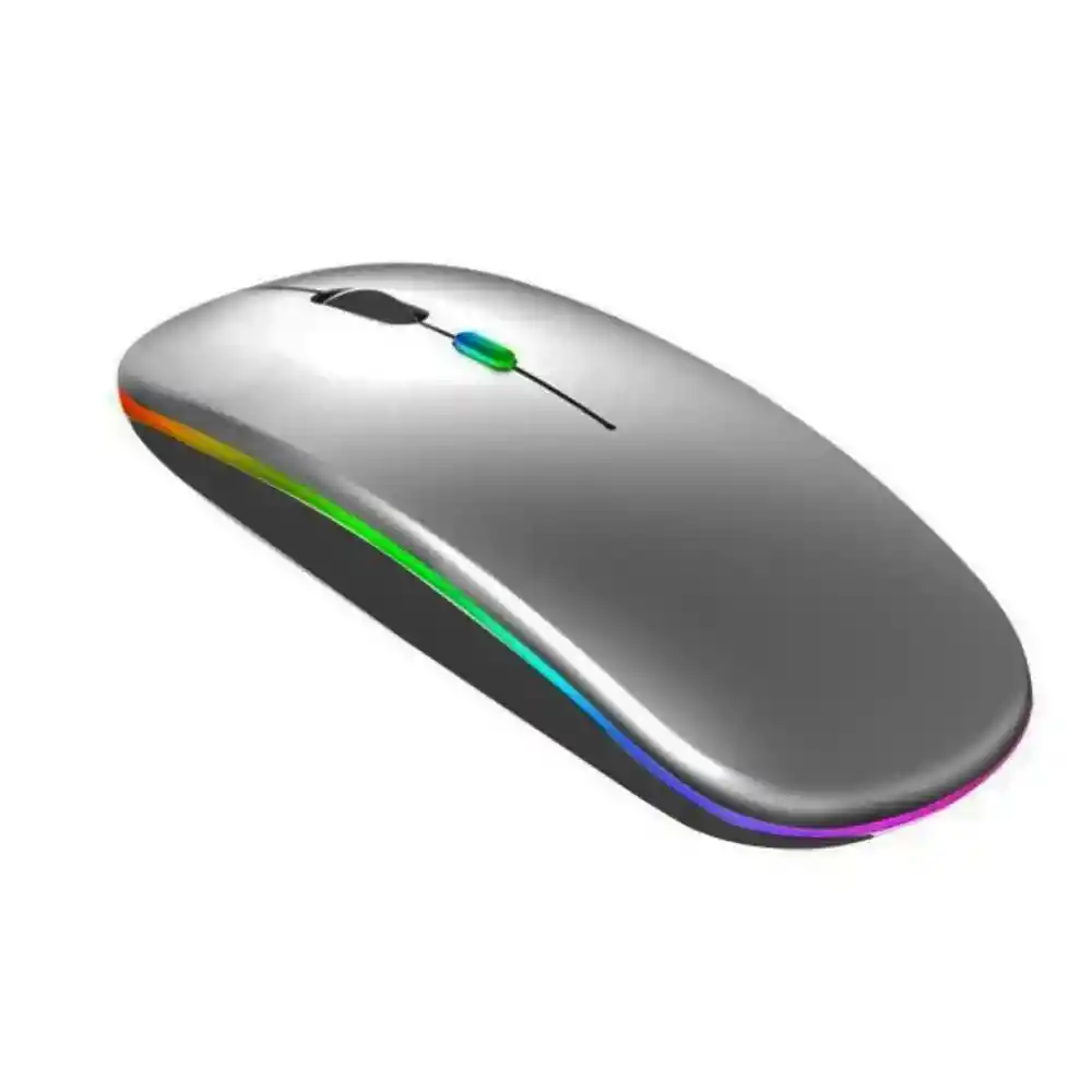 Mouse Inalámbrico Recargable Para Pc Cla100 Gris