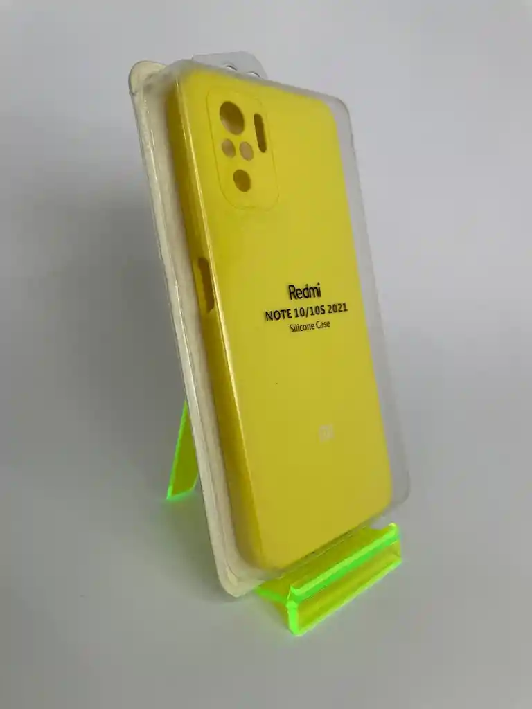 Silicon Case Xiaomi Redmi Note 10/amarillo