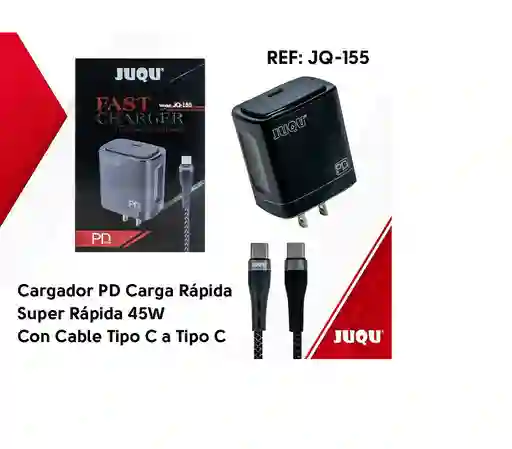 Cargador 45w Carga Rapida Tipo C