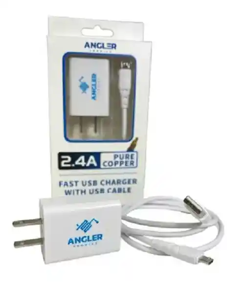 Cargador Micro (v8) 2,4a Anglertronics