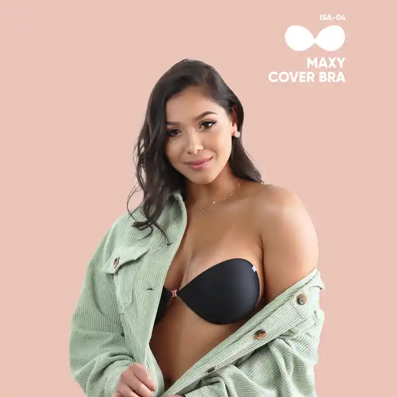 Brasier Adhesivo Copa Profunda Busto Grande / Maxy Cover Bra C36
