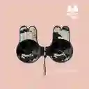 Brasier Adhesivo Invisible Para Levantar El Busto / Unique Bra Negro C36-38