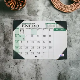 Calendario 2025 Punteras 34x24