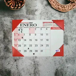 Calendario 2025 Punteras 34x24