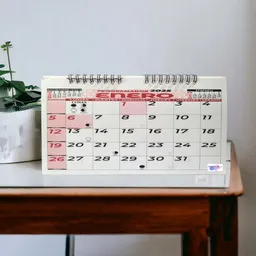 Calendario 2025 Escritorio Pequeño 17cm X 23cm