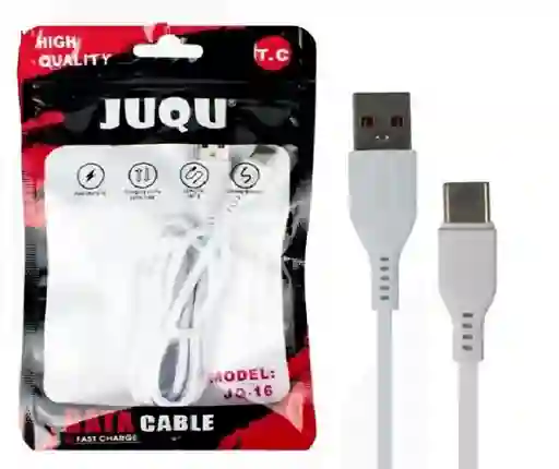 Cable Tipo C Juqu En Bolsa