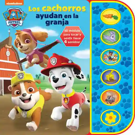 Libro Interactivo Aventuras Paw Patrol Con Sonido Para Niños