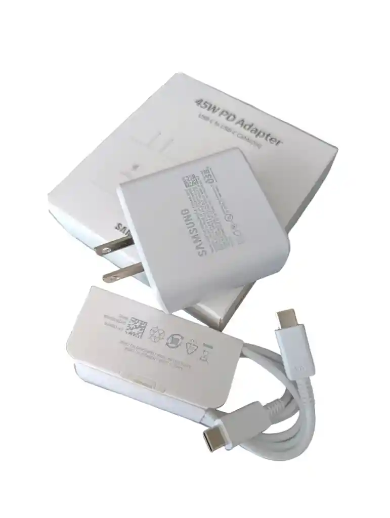 Cargador Samsung 45w | Tipo C- Tipo C Super Carga