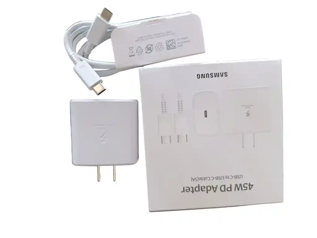 Cargador Samsung 45w | Tipo C- Tipo C Super Carga