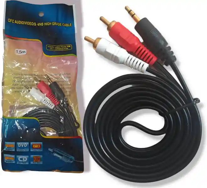 Cable Rca 2x1 1,5m