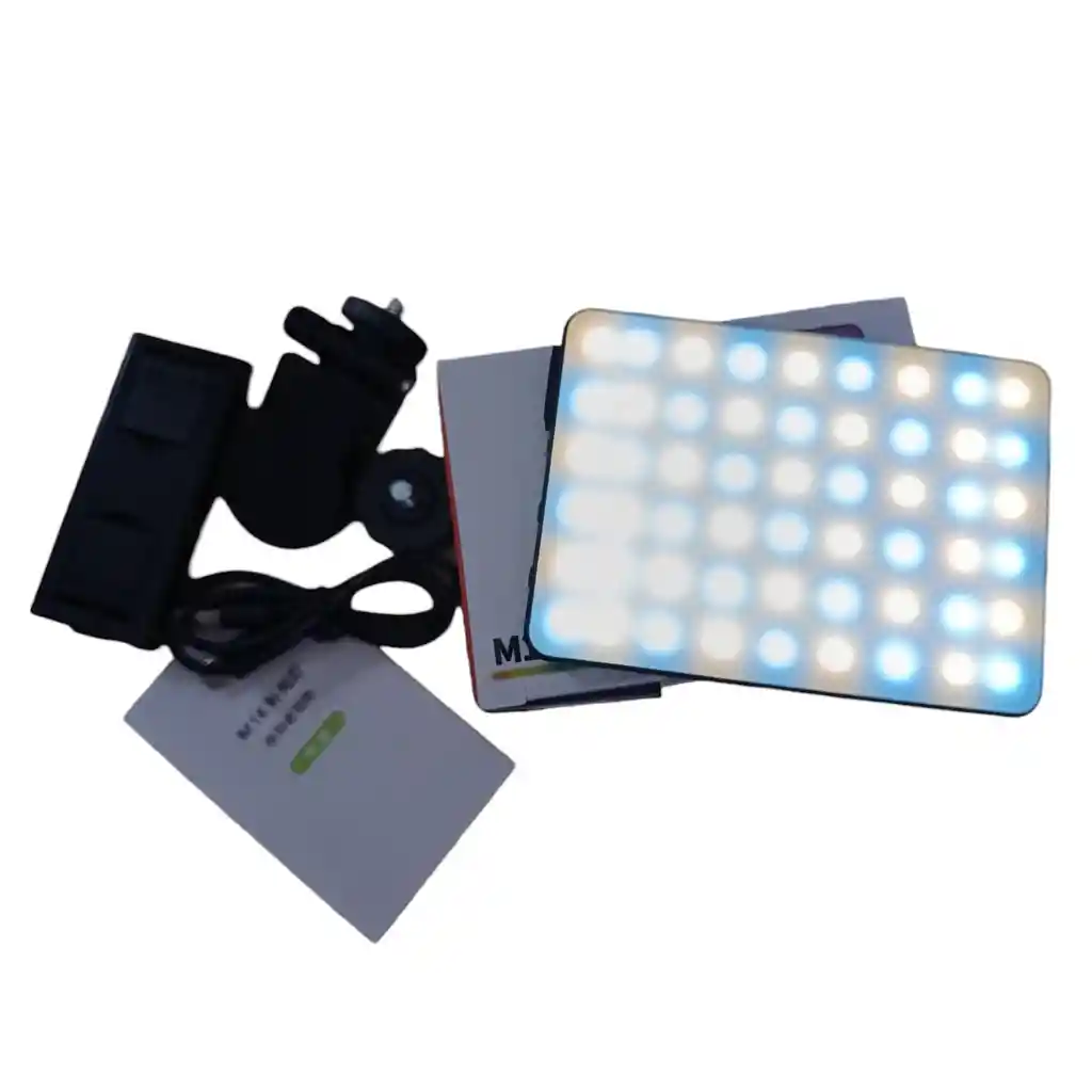 Panel Led Portable M16 Recargable Rgb | Para Celular Y Camara