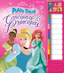 Libro Mi Primer Piano De Princesas Disney Para Niñas