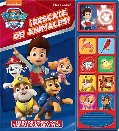 Libro Didáctico Interactivo Paw Patrol Con Sonidos Niños