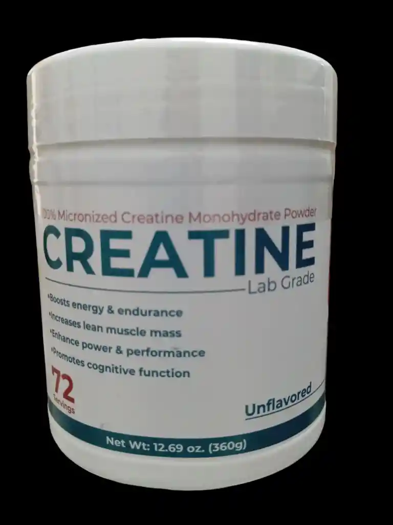 Creatina Raw X 72 Servicios 360 Grms