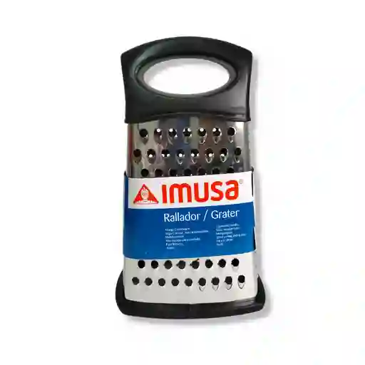 Rallador Imusa 4 Caras De Acero Inoxidable Con Base Antideslizante