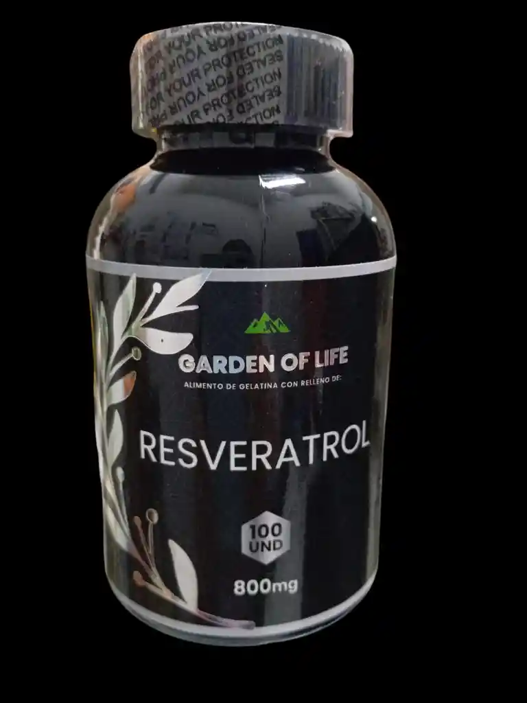 Resveratrol X 800 Mg De 100 Softgels