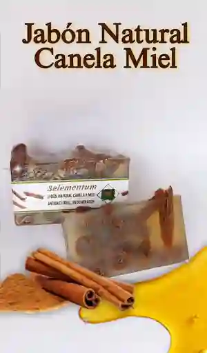 Jabon Natural De Canela Y Miel