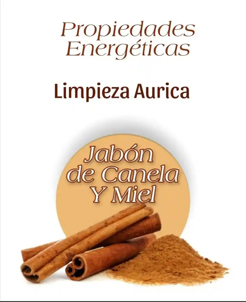 Jabon Natural De Canela Y Miel