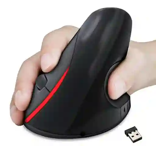 Mouse Óptico Vertical Ergonómico Inalámbrico Weibo