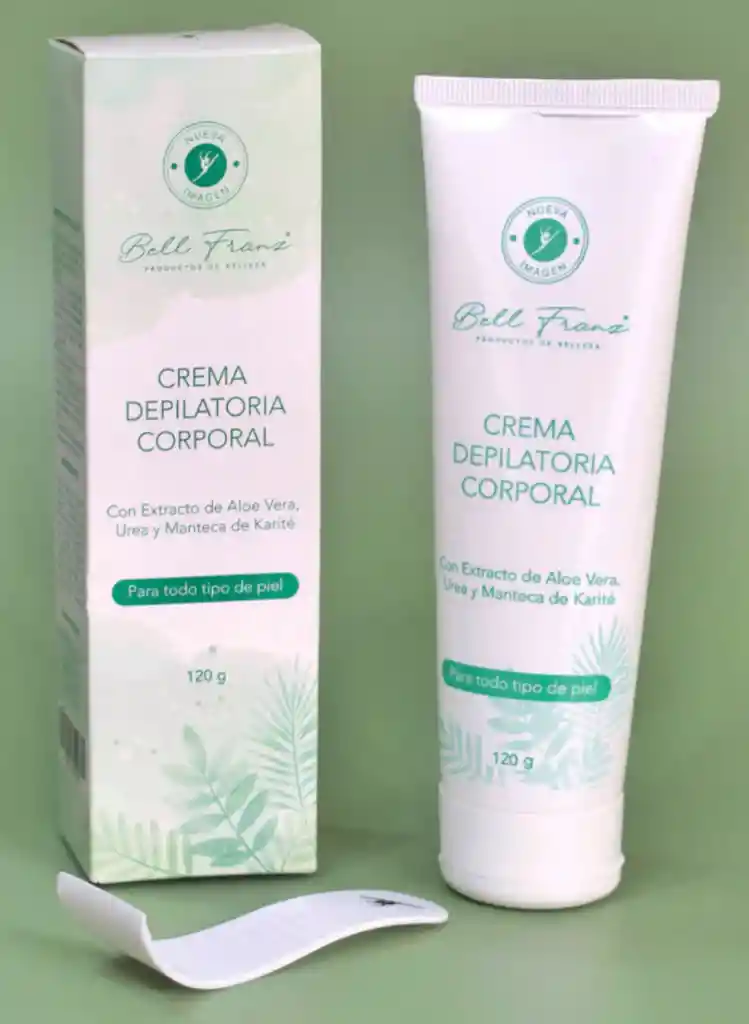 Crema Depilatoria Corporal Bell France 120g