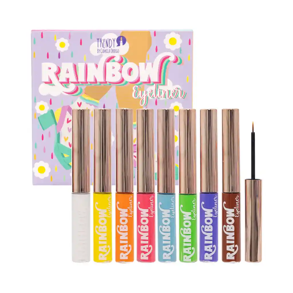 Delineadores De Colores Rainbow