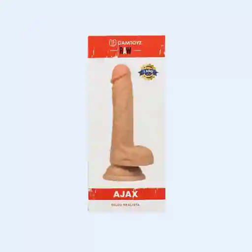 Dildo Pene Ultra Real Realista Ajax 19 Cm