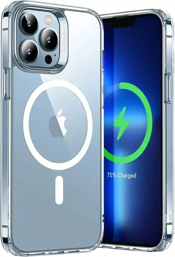 Estuche Iphone 13 Pro Max Magnetic Trasparente
