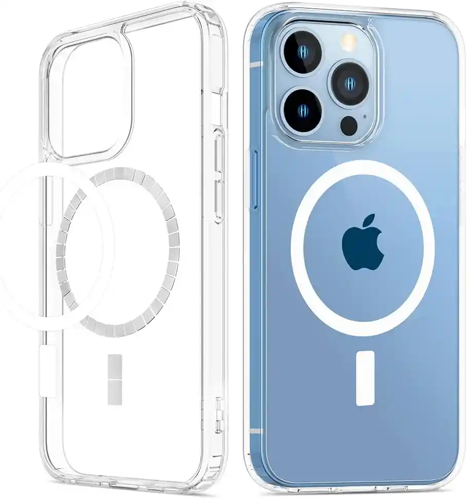 Estuche Iphone 13 Pro Max Magnetic Trasparente
