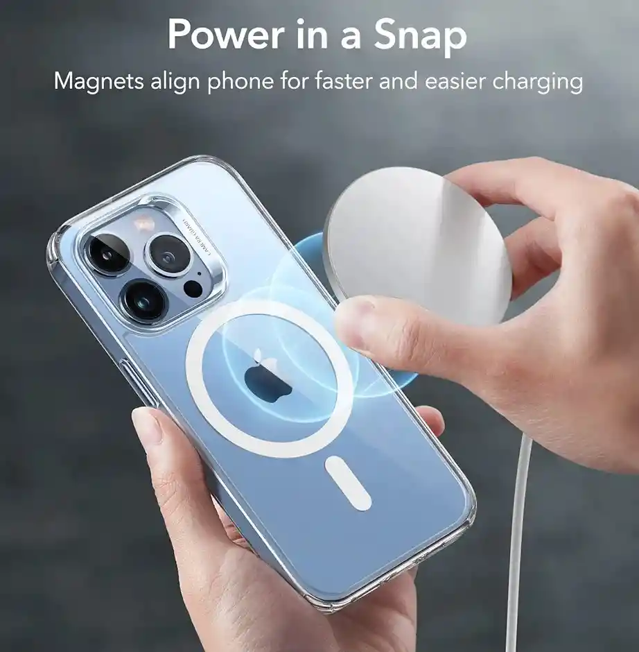 Estuche Iphone 13 Pro Max Magnetic Trasparente