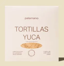 Palamano Tortillas De Yuca 230g