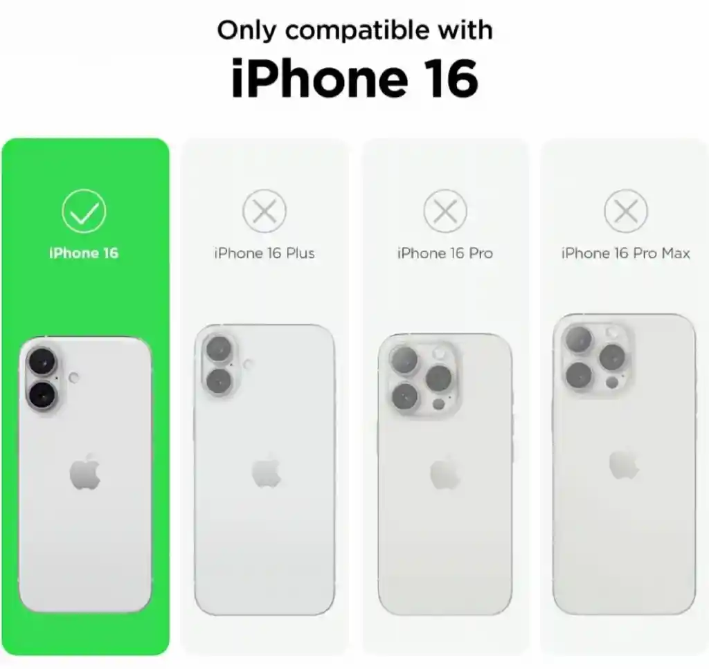 Estuche Iphone 16 Magnetic Trasparente