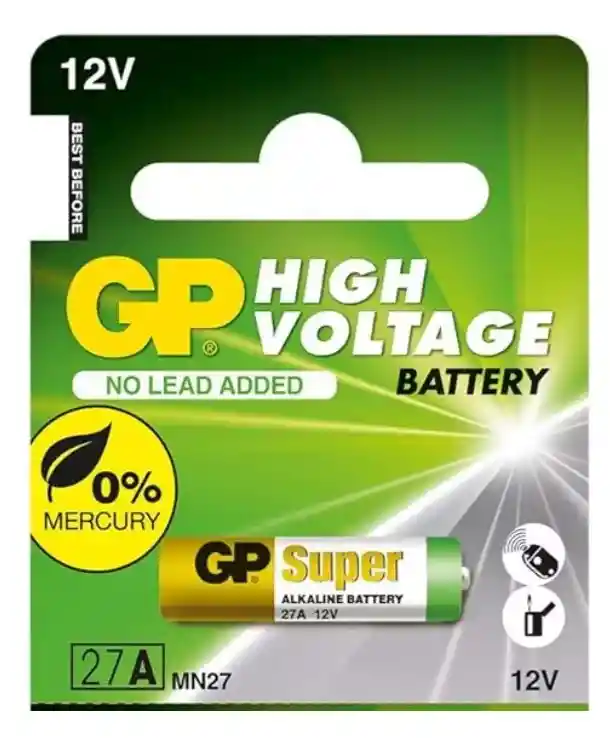 Gp 27a 12v Alcalina Original Para Alarma Carro