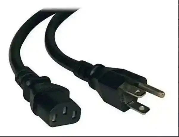 Cable De Corriente O Poder Pc O Monitor Y Otros 1.2mts