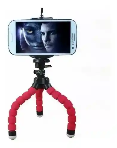 Mini Tripode Pulpo Flexible + Soporte Celular