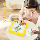 Tablero De Dibujo Fichas Magnéticas Juego Interactivo Niños Color Multicolor